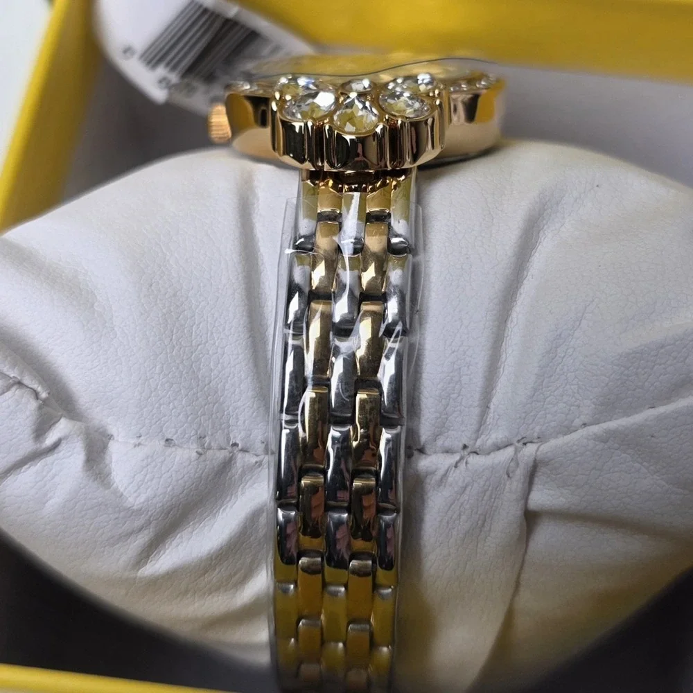 NEW Invicta Wildflower Women's Watch 30mm, Silver, Rose Gold‎ (69107) #0438